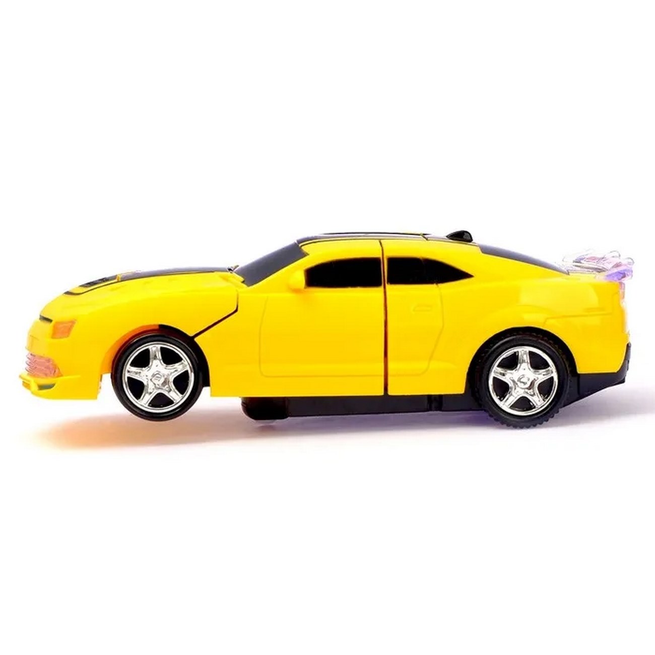 Carro Deportivo Robot Transformers Bumblebee + Baterias